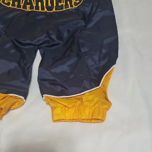 COPY - NFL Chargers Navy and Yellow Hooded Baby Snowsuit.  3/6 Months - Picture 9 of 13